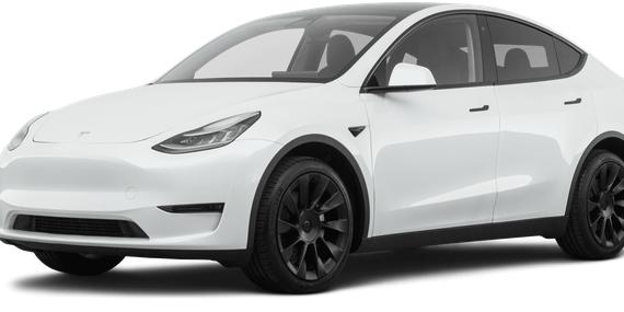 TESLA MODEL Y 2021 5YJYGDED7MF110407 image